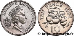 GUERNESEY 10 Pence Elisabeth II 1992 