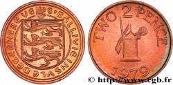 GUERNSEY 2 Pence 1979 