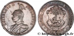 GERMAN EAST AFRICA 1 Roupie Guillaume II 1898 Berlin