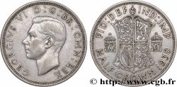 REINO UNIDO 1/2 Crown Georges VI 1938 