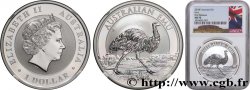 AUSTRALIA 1 Dollar Proof Émeu 2018 