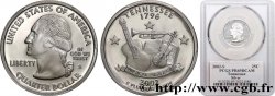 ÉTATS-UNIS D AMÉRIQUE 1/4 Dollar Tennessee  Musical Heritage  - Silver Proof 2002 San Francisco
