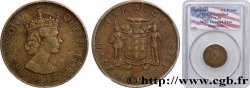 JAMAIKA 1/2 Penny Elizabeth II 1966 