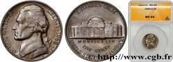 STATI UNITI D AMERICA 5 Cents Proof président Thomas Jefferson / Monticello 1968 San Francisco - S