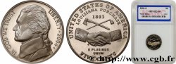 VEREINIGTE STAATEN VON AMERIKA 5 Cents Thomas achat de la Louisiane à la France en 1803 - Proof 2004 San Francisco