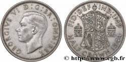 REINO UNIDO 1/2 Crown Georges VI 1944 