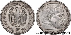 GERMANIA 5 Reichsmark Maréchal Paul von Hindenburg 1935 Berlin