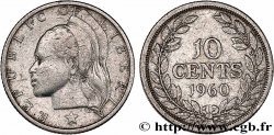 LIBERIA 10 Cents 1960 Philadelphie
