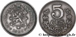 LUXEMBURG 5 Centimes 1921 