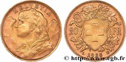 OR, PALLADIUM ET PLATINE INVESTISSEMENT 20 Francs  Vreneli   1935 Berne