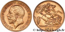 GOLD, PALLADIUM & PLATINUM INVESTMENT 1/2 Souverain Georges V 1911 Londres