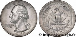 ESTADOS UNIDOS DE AMÉRICA 1/4 Dollar Georges Washington 1959 Denver - D