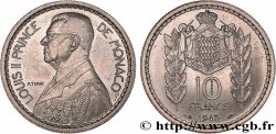 MONACO - PRINCIPAUTÉ DE MONACO - LOUIS II Essai de 10 Francs  1945 Paris