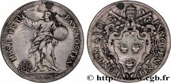 ITALY - PAPAL STATES - INNOCENT XII (Antonio Pignatelli) Teston 1698 Rome