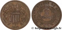 STATI UNITI D AMERICA 2 Cents - Union Shield 1864 Philadelphie