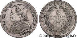 VATICAN AND PAPAL STATES 5 Soldi Pie IX an XXI 1867 Rome