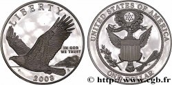 ÉTATS-UNIS D AMÉRIQUE 1 Dollar Proof Bald Eagle  2008 Philadelphie