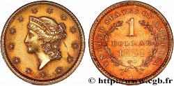 UNITED STATES OF AMERICA 1 Dollar  Liberty head , 1er type 1851 Philadelphie