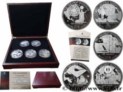 COOK ISLANDS Coffret 5 x 10 Dollars Proof Grandes Inventions 2014 