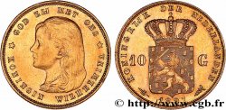 PAíSES BAJOS 10 Gulden Wilhelmina 1897 Utrecht