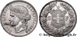 SUISSE 5 Francs Helvetia 1908 Berne