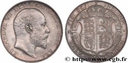 GRANDE-BRETAGNE - ÉDOUARD VII 1/2 Crown  1902 