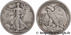 ÉTATS-UNIS D&nbsp;AMÉRIQUE 1/2 Dollar Walking Liberty 1945 Denver