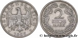 ALLEMAGNE 2 Reichsmark 1926 Berlin