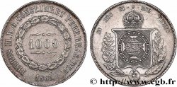 BRÉSIL - EMPIRE DU BRÉSIL - PIERRE II 1000 Reis  1865 