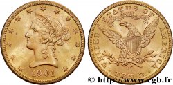 GOLD, PALLADIUM & PLATINUM INVESTMENT 10 Dollars or &nbsp;Liberty&nbsp; 1901 San Francisco