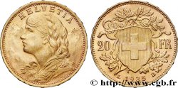 ORO, PALLADIO E PLATINO: INVESTIMENTI 20 Francs &nbsp;Vreneli&nbsp;  1935 Berne