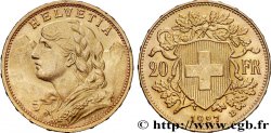 OR, PALLADIUM ET PLATINE INVESTISSEMENT 20 Francs or &nbsp;Vreneli&nbsp; 1927 Berne