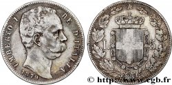 ITALIE 5 Lire Humbert Ier 1879 Rome