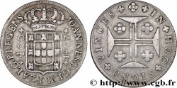 PORTUGAL - ROYAUME DU PORTUGAL - JEAN VI LE CLÉMENT 400 Réis  1807 Lisbonne