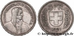 SUISSE 5 Francs Berger des alpes 1931 Berne