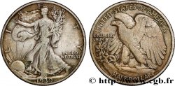 ÉTATS-UNIS D AMÉRIQUE 1/2 Dollar Walking Liberty 1939 Philadelphie