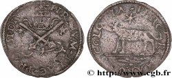 ITALY - PAPAL STATES - ADRIAN VI (Adriaan Floriszoon) Grossetto (de 3 Soldi) ou Demi-Giulio - monnayage anonyme N.D. Plaisance