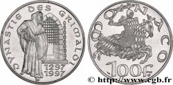 MONACO 100 Francs 700e anniversaire de la dynastie des Grimaldi 1997 Paris