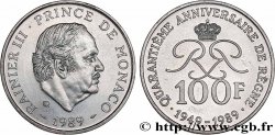 MONACO 100 Francs Rainier III 40e anniversaire de règne 1989 Paris