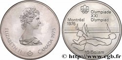 CANADá
 10 Dollars JO Montréal 1976 voile 1975 