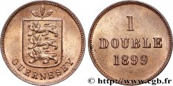 GUERNESEY 1 Double 1899 