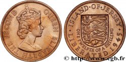 JERSEY 1/12 Shilling Élisabeth II 1945 Londres