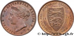JERSEY 1/24 Shilling Victoria 1877 Heaton