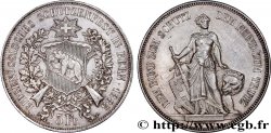 SWITZERLAND 5 Francs, concours de Tir de Berne 1885  AU 