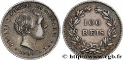 PORTUGAL - ROYAUME DU PORTUGAL - PIERRE V 100 Reis  1854 