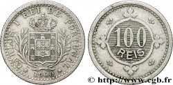 PORTUGAL - ROYAUME DU PORTUGAL - CHARLES Ier 100 Réis  1900  TB+ 