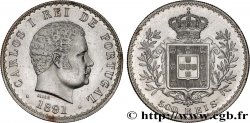 PORTUGAL - ROYAUME DU PORTUGAL - CHARLES Ier 500 Reis  1891 