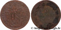 VATICAN - PIUS IX (Giovanni Maria Mastai Ferretti) 5 Baiocchi an VII 1852 Rome