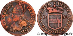 BELGIQUE - PRINCIPAUTÉ ÉPISCOPALE DE LIÈGE 1 Liard Siège Vacant 1688 