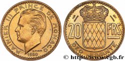 MONACO 20 Francs Rainier III 1950 Paris